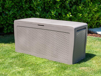Uzglabāšanas kaste Samoa Rattan Box 270L bēša (29209570587)