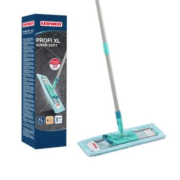LEIFHEIT Grīdas birste ar saliekamu kātu kastē Profi XL super soft 42cm (1055457)