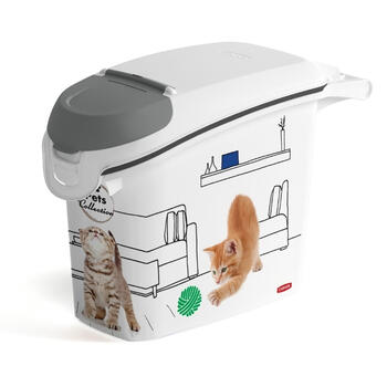Trauks barības uzglabāšanai Pets Life Dogs 6kg 15L 23x50x36cm kaķis (0803883E26)