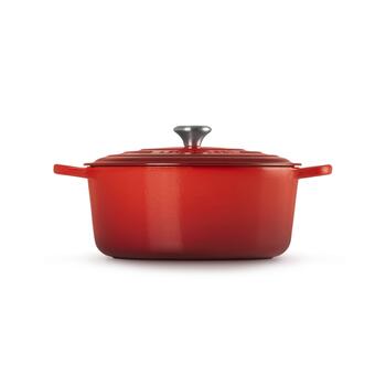 Čuguna katls apaļš Ø34cm / 12L sarkans (02726120)