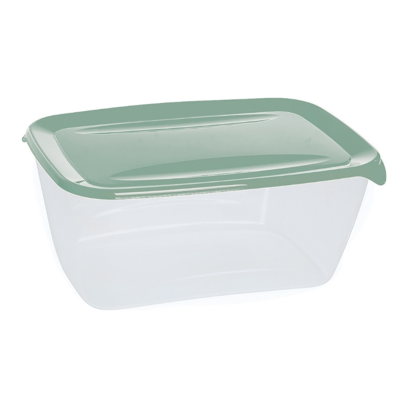 Pārtikas trauciņš taisnstūris 5L Fresh&Go zaļš (0803071A87)