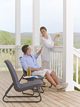 Садовая мебель Rio Patio Set серая (29197637939)