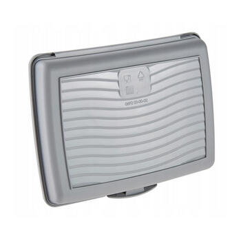 Контейнер для хранения продуктов deco-click-box mini 0.5L Carla “Monster” 17x13x3.5cm серый (0610694130339)