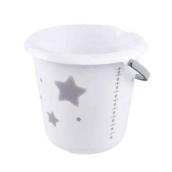 Spainis deko 10L Ilvie "Stars" &Oslash;30x28cm balts (0612600519)