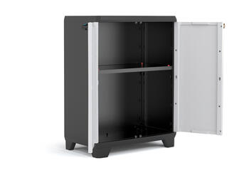 Шкаф Linear Base Cabinet 68x39x90см черный / серый / темно-синий (29206642)