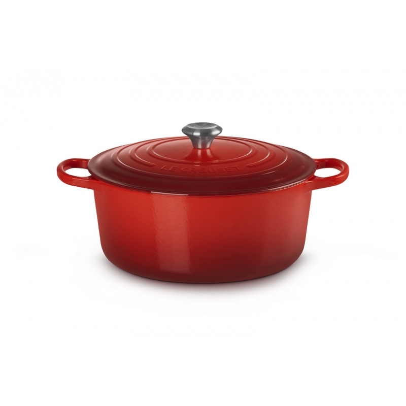Čuguna katls apaļš Ø34cm / 12L sarkans (02726120)