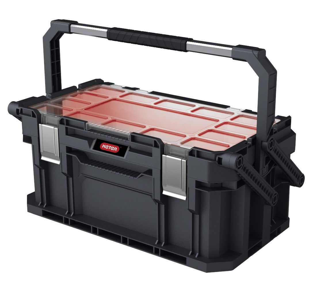 Instrumentu kaste Connect Cantilever Toolbox 22" 56,5x31,7x25,1cm (30203104)