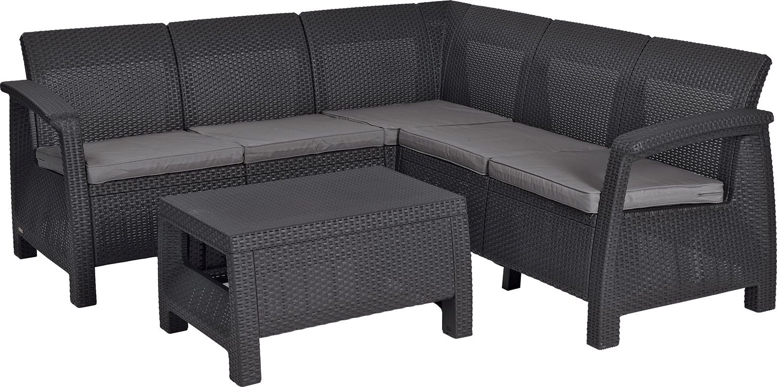 Садовая мебель Corfu Relax Set серая (29202123939)
