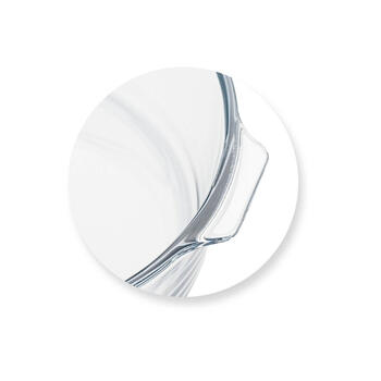 Stikla trauks Borosilicate Glass Ø21cm / 1,6L (14SLY-YBER1600)
