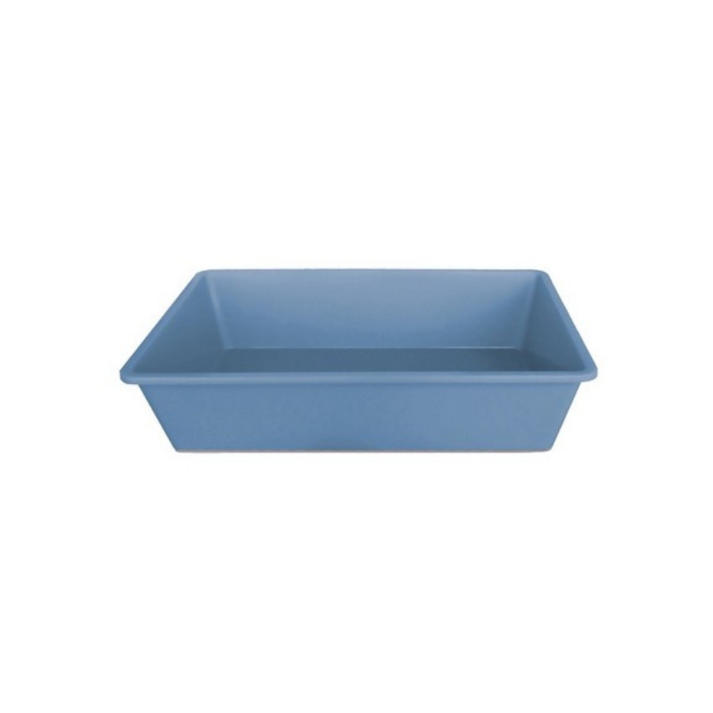 Коробка для кошачьего туалета Cat Litter Tray 1 40x30x10см синий (2196671)