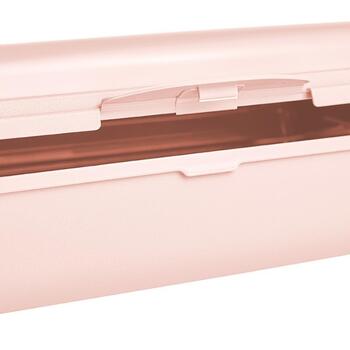Pārtikas uzglabāšanas trauks click-box maxi 3,7L Luca 30x20x8,5cm rozā (0610695581)