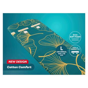 Gludināmā dēļa audums Cotton Comfort L/Universal 140x45cm (1076186)