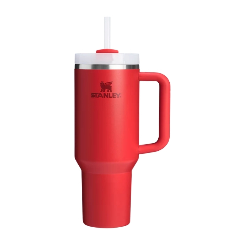 Termokrūze ar salmiņu The Quencher H2.O FlowState Tumbler 1.18L sarkana (28125740159)