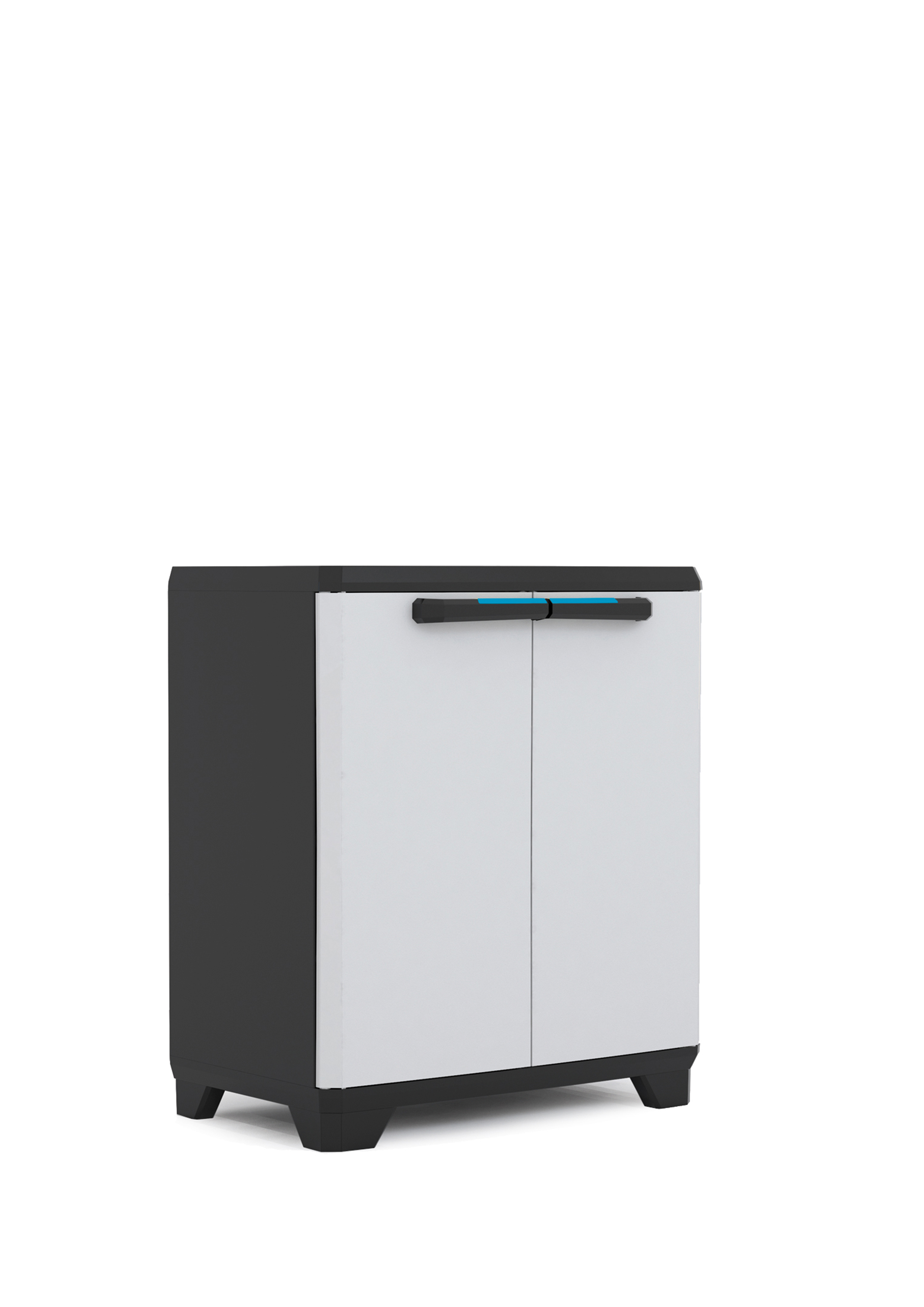 Шкаф Linear Base Cabinet 68x39x90см черный / серый / темно-синий (29206642)