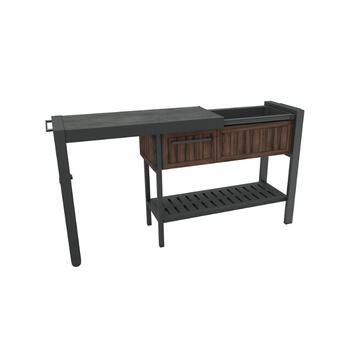Ballīšu galds pagarināms Extendable Party Station valrieksta tonis (29213772)