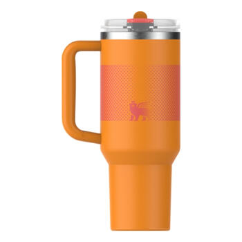 Термокружка с трубочкой The Quencher ProTour Flip Straw Tumbler 1,18 л, оранжевая (2812486380)