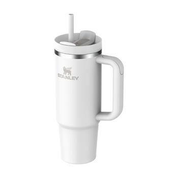 Termokrūze ar salmiņu The Quencher H2.O FlowState Tumbler 1.18L balta (2810824803)