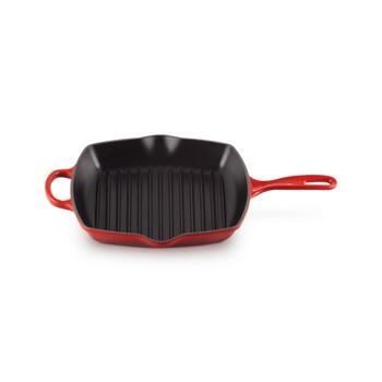 Le Creuset Čuguna grillpanna kvadrātveida 26x26cm sarkana (02723271)