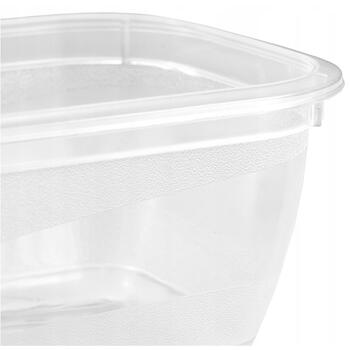 Pārtikas trauciņu komplekts taisnstūrveida 5x0,5L Fredo „Fresh“ caurspīdīgs/kristāla pelēks (0630672827)