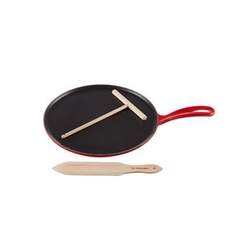 Čuguna pankūku panna Ø27cm sarkana (02723091)