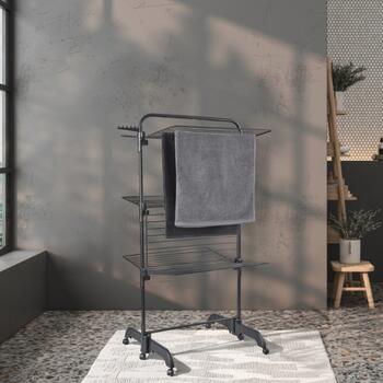 LEIFHEIT Сушилка для белья Comfort Tower 420 Black (1081691)