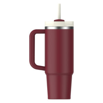 Термокружка с трубочкой The Quencher H2.O FlowState Tumbler 0,89 л, темно-красная (2812551155)