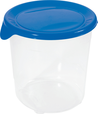 Pārtikas trauciņš apaļš 1L Fresh&Go zils (0800564139)