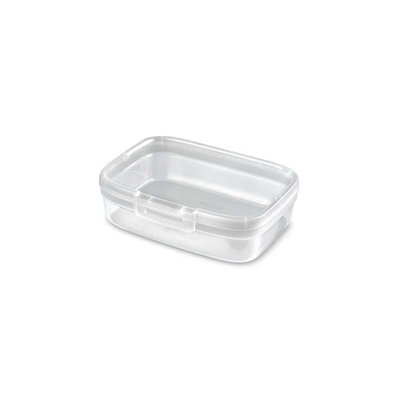 Pārtikas uzglabāšanas trauks taisnstūrveida 1.3L Snap Box caurspīdīgs (0802267000)