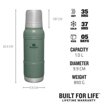 Термос The Artisan Thermal Bottle 1 л зеленый (2811428004)