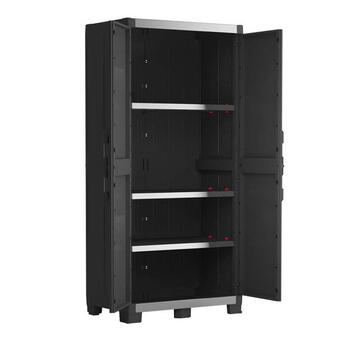 Skapis XL Garage Tall Cabinet 89x54x188cm melns (29208426)