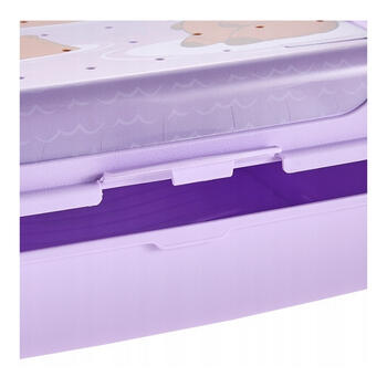 Pārtikas uzglabāšanas trauks deco-click-box midi 1L Carla “Capybara” 17x13x7cm maigi violets (0610698525337)
