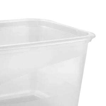 Pārtikas trauciņu komplekts taisnstūrveida 2x2L Fredo „Fresh“ caurspīdīgs/maigi violets (0630676525)