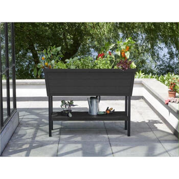 Горшок для цветов Alfresco Garden Bed 110L серый (29209689)