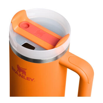 Термокружка с трубочкой The Quencher H2.O FlowState Tumbler 0,89 л, оранжевая (2812551154)