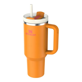 Термокружка с трубочкой The Quencher H2.O FlowState Tumbler 1,18 л, оранжевая (2813230065)