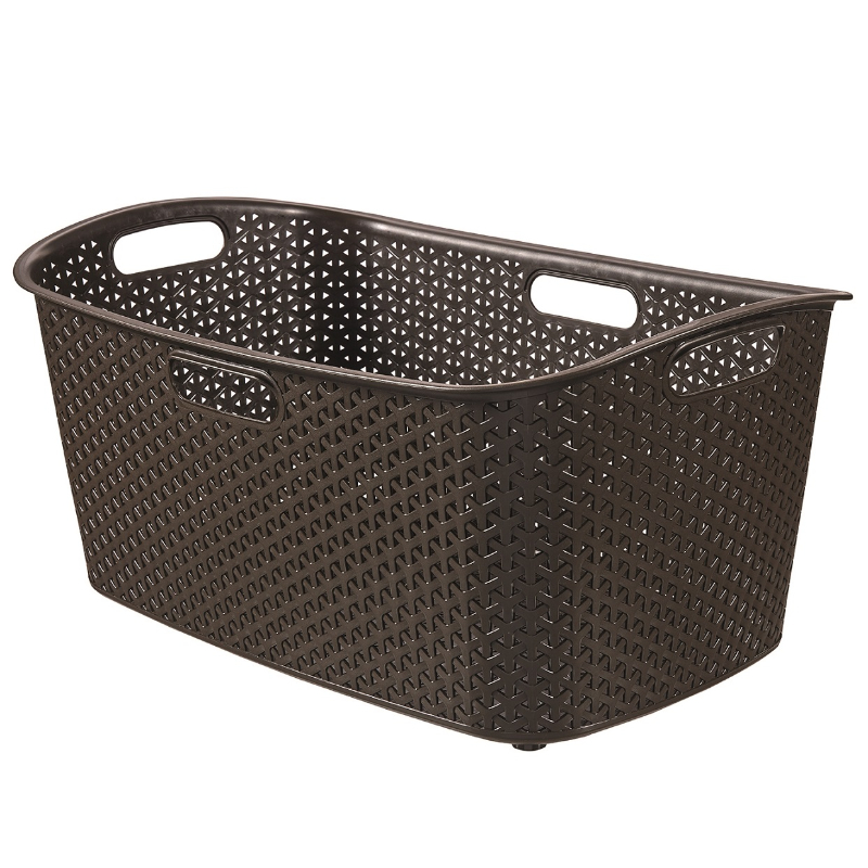 Veļas grozs My Style 47L 60x39x28cm tumši brūns (0800745210)