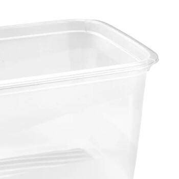 Pārtikas trauciņu komplekts taisnstūrveida  2x2L Fredo &bdquo;Fresh&ldquo; caurspīdīgs/kristāla pelēks (0630676827)