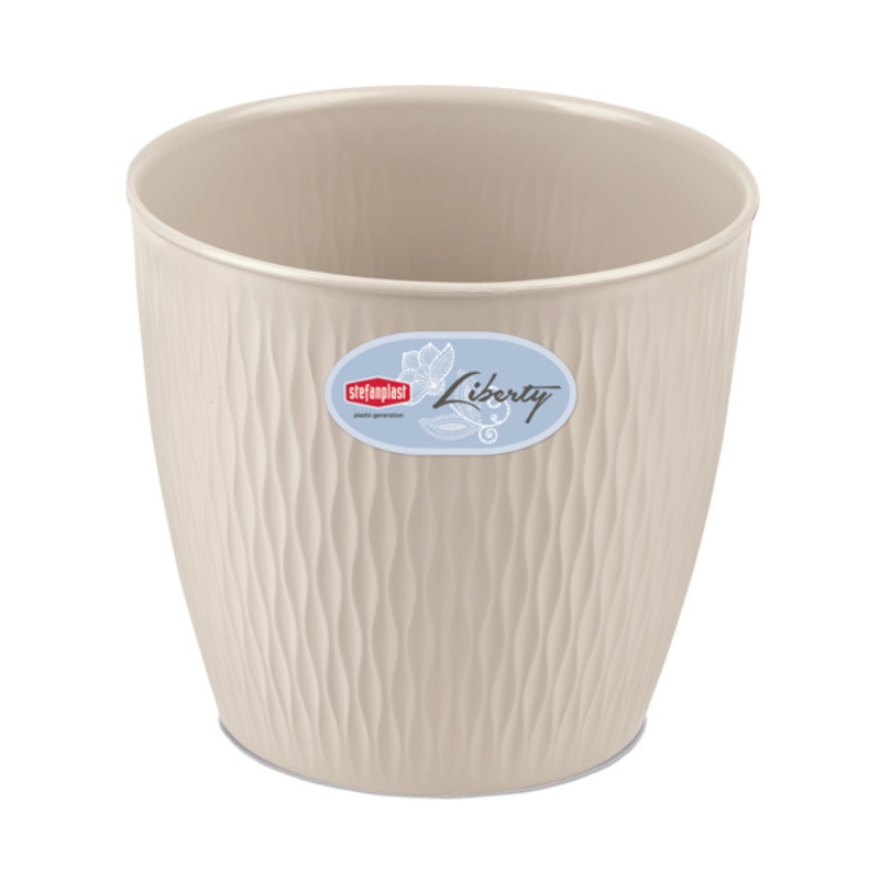Puķu pods Liberty Ø30x27cm balts (2187308)
