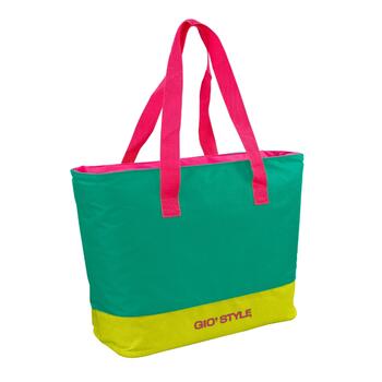 Термосумка Beach Fluo Tote ассорти, зеленая/розовая//желтая/голубая (112305402)