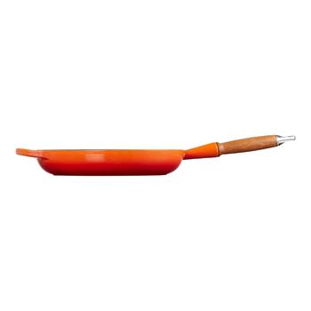 Le Creuset Čuguna panna ar koka rokturi &Oslash;28cm oranža (02732432)