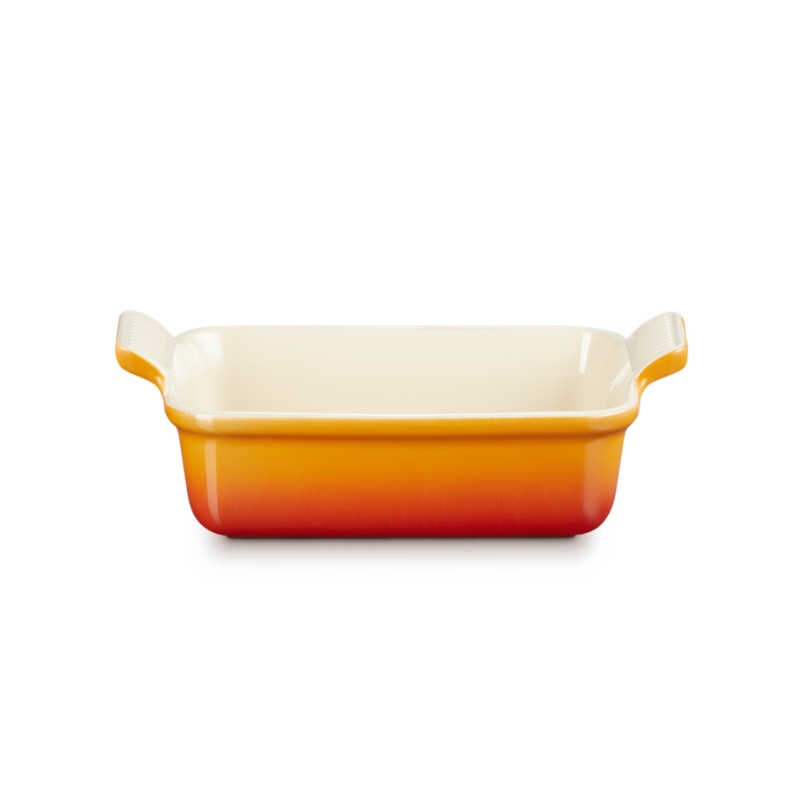 Cepamtrauks taisnstūra Heritage akmens masas 19x14cm / 1,1L oranžs (02110252)