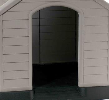 Домик/будка для собак Dog House, серый (0817360369)