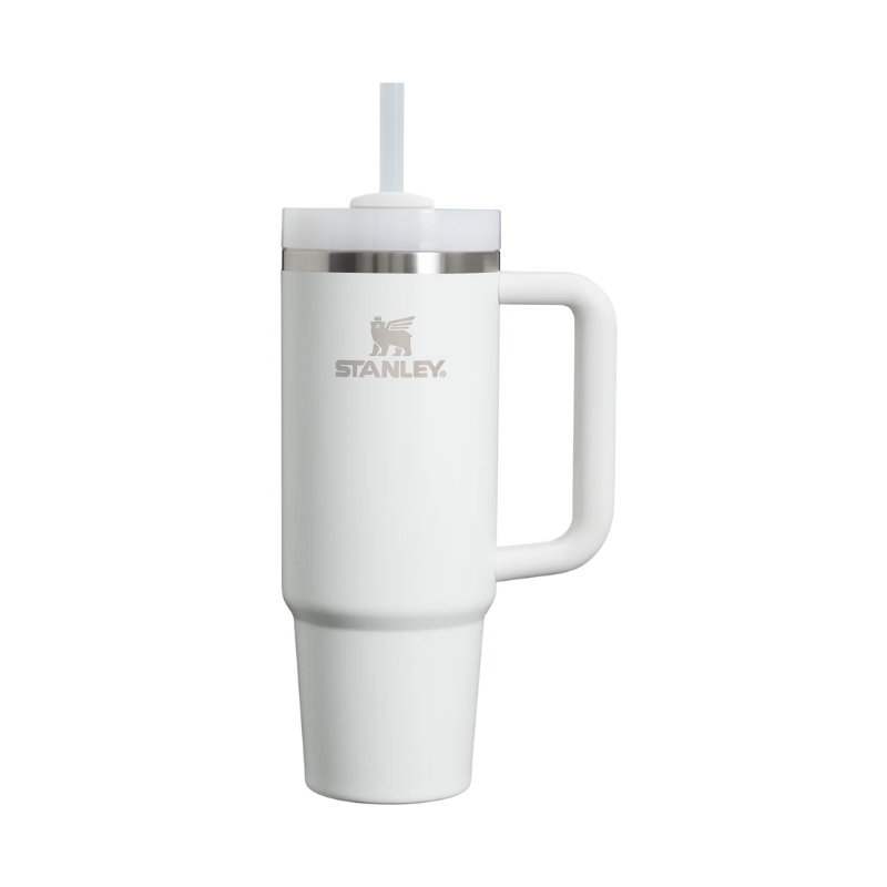 Termokrūze ar salmiņu The Quencher H2.O FlowState Tumbler 0.89L balta (2810827738)
