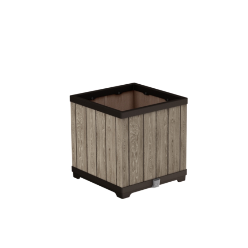 Puķu pods Deco Square Planter Ashwood (29213622)