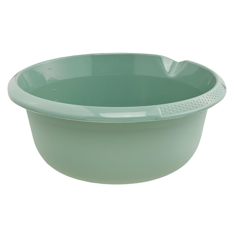 Bļoda apaļa 6L Björk Ø32x13cm zaļa (0610554315)