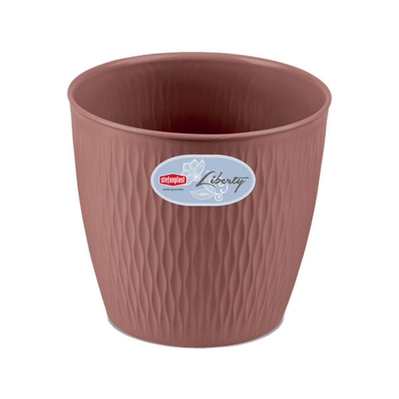 Puķu pods Liberty Ø25x23cm brūns (2187276)