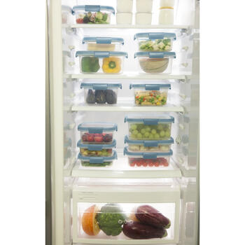 Pārtikas uzglabāšanas trauks taisnstūris 2L Smart Eco Fresh 28,8x20x6,5cm (080112220Y)