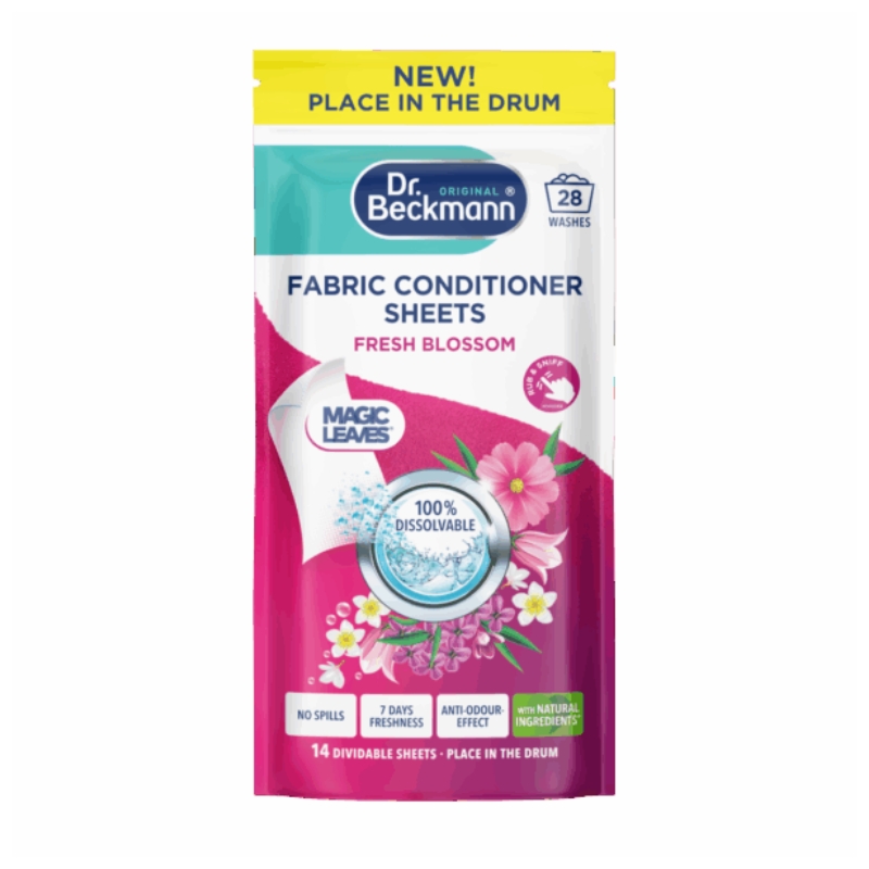 Листы для кондиционера для белья Magic Leaves Floral Fresh, 28 шт. (1810101)