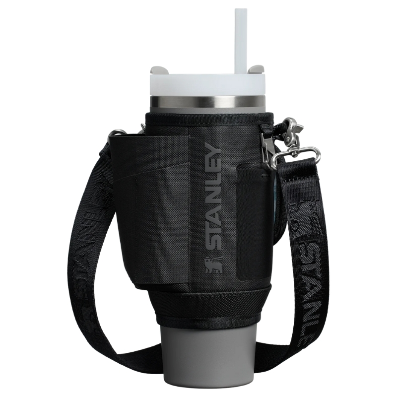 Pārnēsāšanas somiņa termokrūzei ar salmiņu The All-Day Quencher Carry-All 0,89L melna (2812444023)