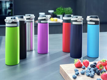 LEIFHEIT Termokrūze Flip 600ml sarkana (103273)